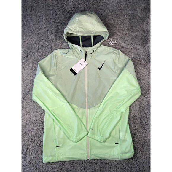 Nike AeroSwift Storm-FIT Aerogami Running Jacket Size Small Men Green FZ9039-376 - Picture 1 of 6